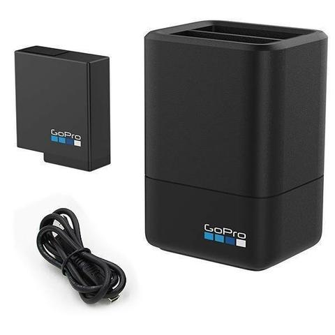 Carregador Dual+bateria P/ Gopro Hero 5/6/7 Black Aadbd-001 - Foto 2