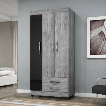 (Entregamos e Montamos)Guarda Roupa 3 Portas Novo com Chaves Apenas 349,00 - Foto 2