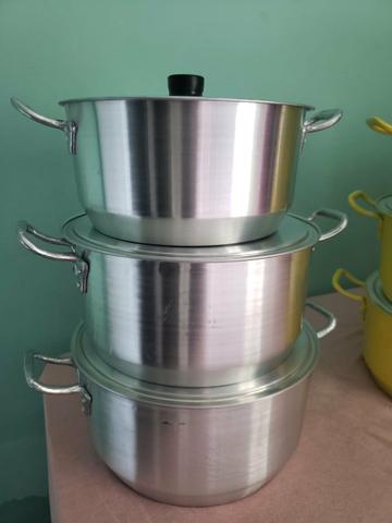 Kit de panelas de restaurantes 3 peças - Foto 4