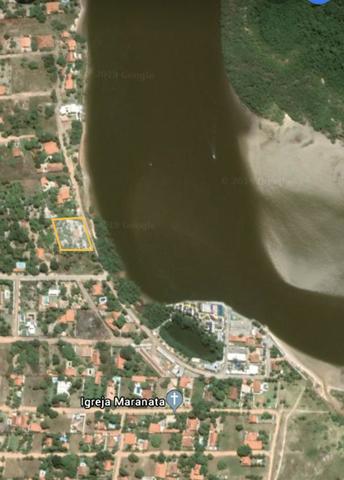 Terreno em barra de Santo Antônio beira mar , beira rio