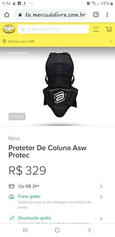 Protetor de coluna asw protec - Foto 2