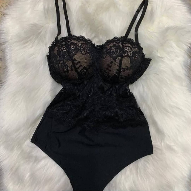Body feminino renda - Foto 3
