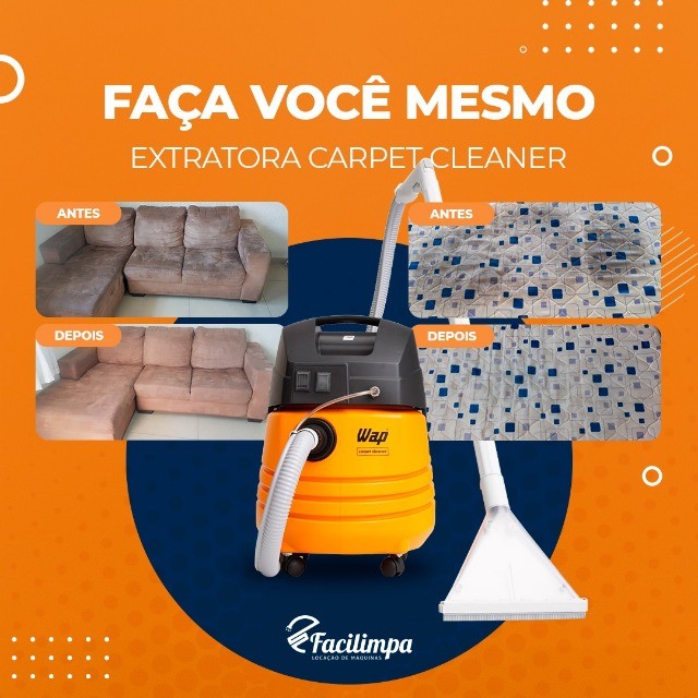 Máquina de limpar estofados: aluguel extratora, limpeza de sofá, colchão,  tapete Facilimpa - Serviços - Coloninha, Florianópolis 371598529 | OLX