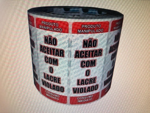 Apoio para Pizza (Mesinha Tripé) e lacres de inviolabilidade de embalagens - Foto 3