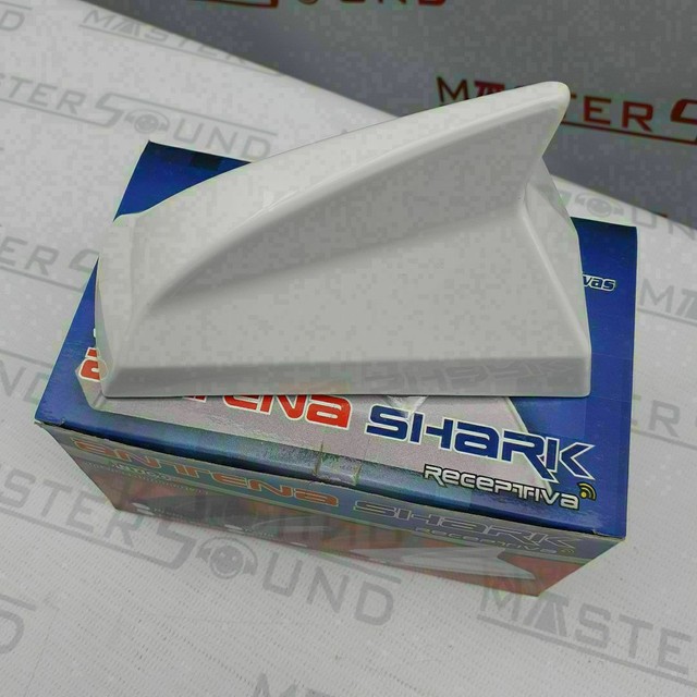 Antena de teto tubarão. Na cor branca. Nova. Instalada. - Foto 2