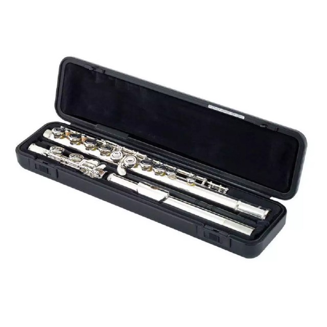 Flauta Transversal Soprano Yamaha YFL222 Com Estojo Yfl-222 100% Novo Lacrado Loja Física  - Foto 4