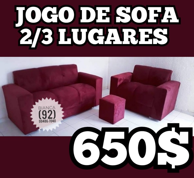 Sofa 2 e 3 lugares frete gratis | +1673 anúncios na OLX Brasil