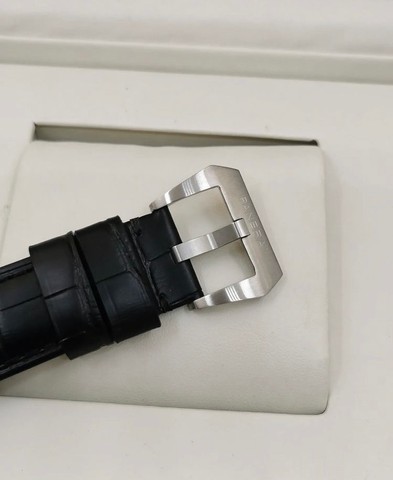 Relógio Panerai Luminor Marina Automático Couro Novo - Foto 5