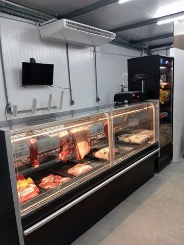 balcão de açougue refrimate premium novo pronta entrega