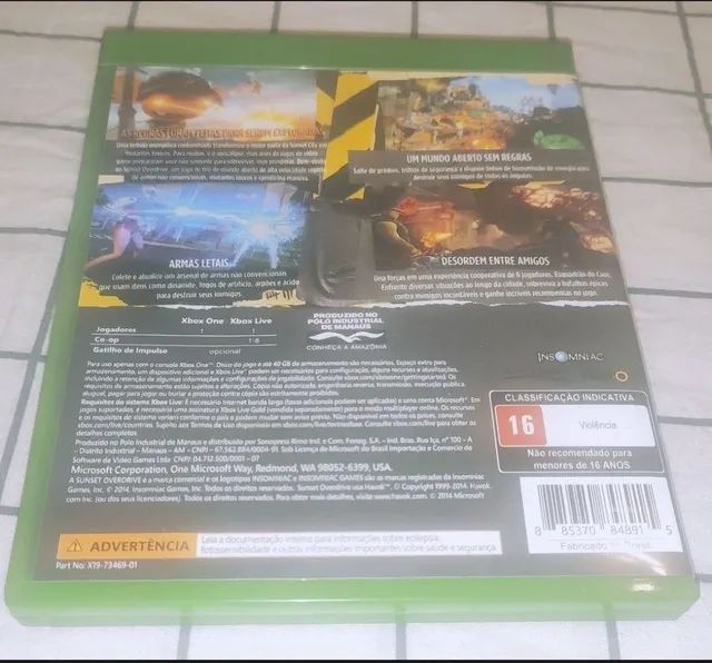 Jogo Sunset Overdrive exclusivo Xbox One - Videogames - Hauer, Curitiba  1242146994