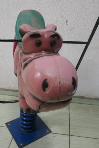 brinquedo antigo de parquinho  - Foto 5