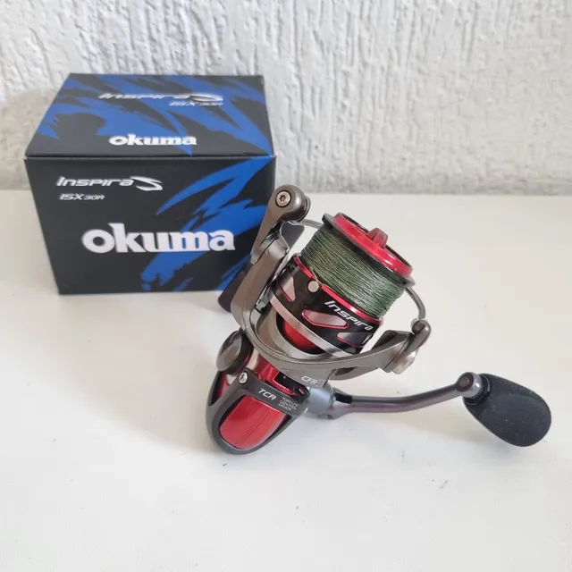 Molinete Okuma Distance Surf 60 com 7 Rolamentos ( + 1 Carretel Extra)