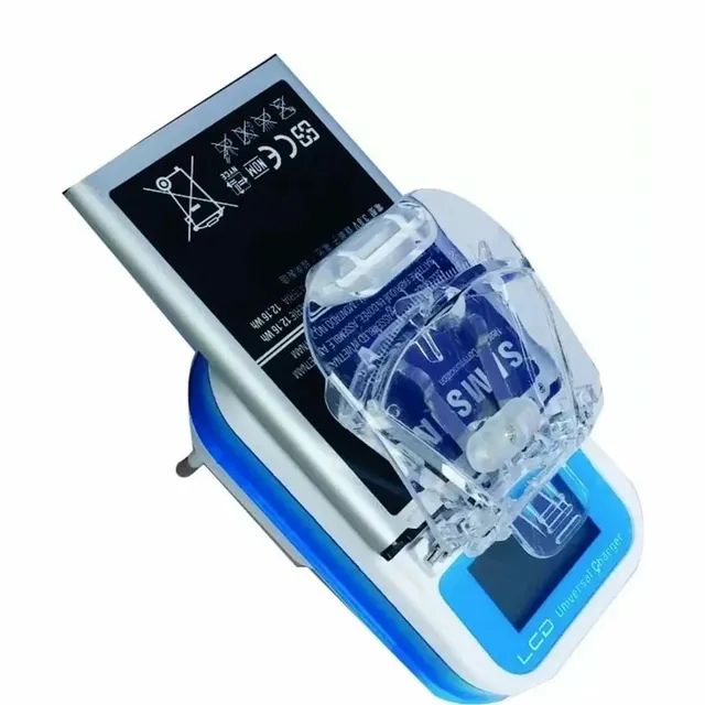 Carregador de Bateria Universal Celular Smartphone Saída Usb Visor Lcd Bivolt - Foto 3