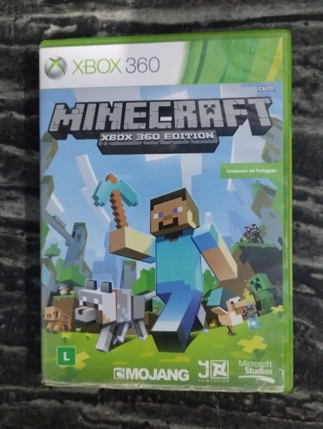 Minecraft Xbox 360 - Jogo Original - Jogos de Vídeo Game - Nova Guará,  Guaratinguetá 1261636088