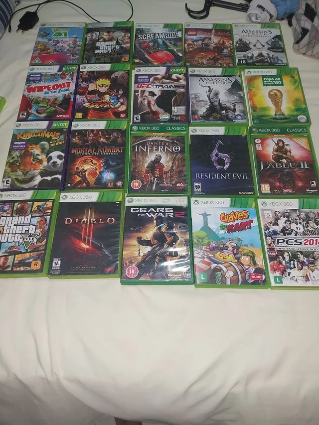 5) XBOX 360 KINECT GAMES MICHAEL JACKSON ADVENTURES HIP HOP JUST DANCE  DISNEY