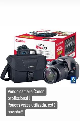 Câmera Cânon profissional modelo T3