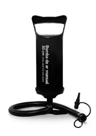 Bomba Encher Inflar Colchão Boia Piscina Colete 30cm - Foto 3