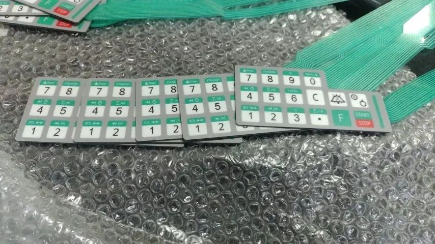 Teclado de membrana para bomba Bbraum