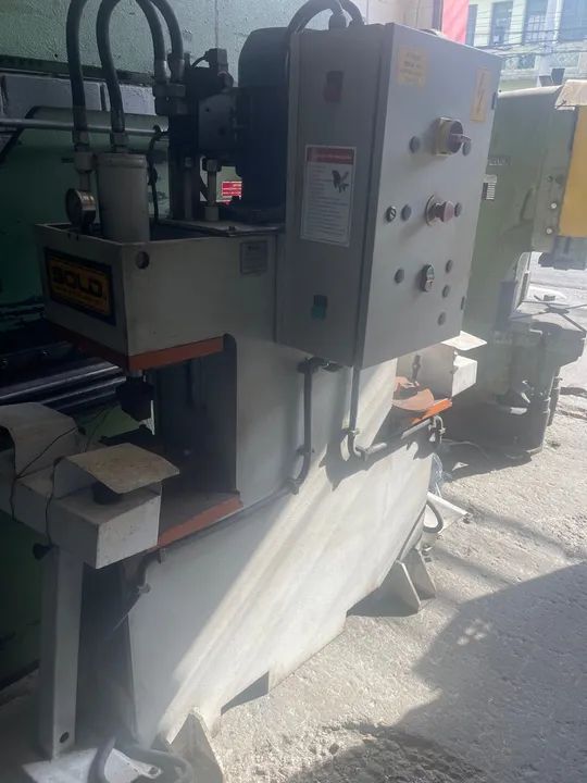 Prensa hidráulica tipo C dupla 07ton excelente - Foto 2