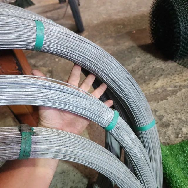 Arame ovalado galvanizado para cerca e frutas 500m - Belgo Frutifio - Foto 3