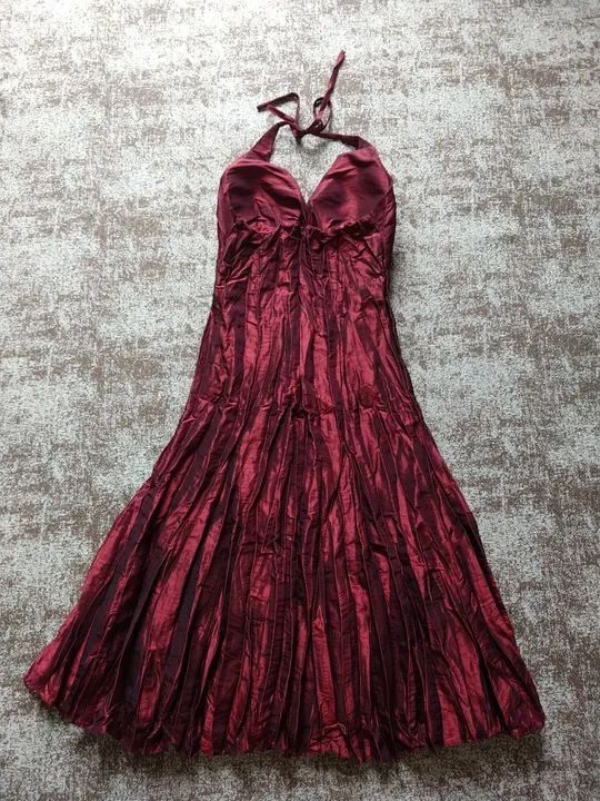 Vestido de Festa Longete Vinho - Foto 3