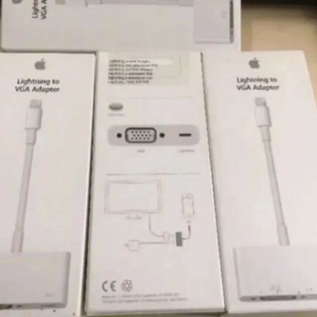 Cabo adaptador Lightning para VGA para iPhone e iPad - Foto 3