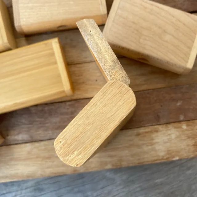 C292 - Seis Caixas de madeira - pendrive não incluso - brindes luxo aniversário casamento - Foto 2