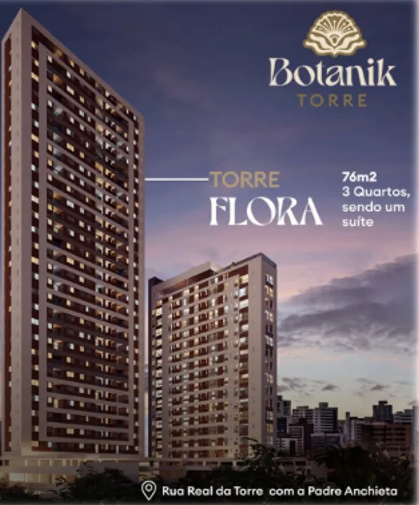 Oportunidade na Torre 76 metros quadrados com 3 quartos em Torre - Recife - PE