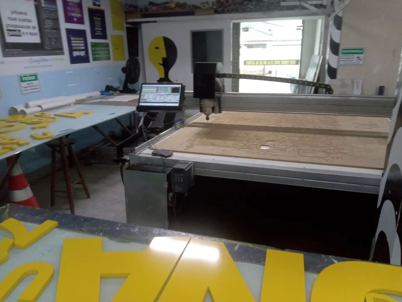 CNC router  máquina corte e gravação  - Foto 5