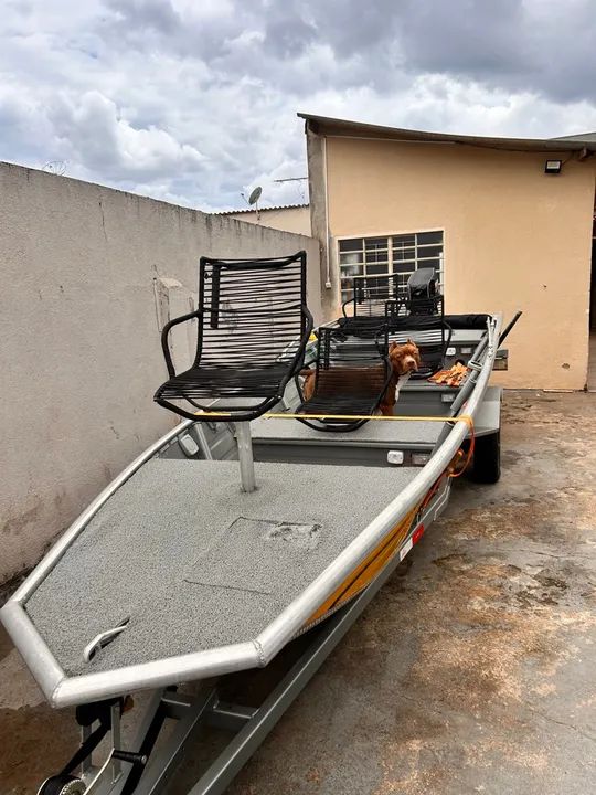 Canoa marca Marreco de Goiás modelo Veneza Plus 5,5mts ano 2024 - Foto 7