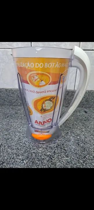 Copo Liquidificador Arno Magiclean Serve para os modelos wwb3/ wwb5/ wwbc/ wwbca 