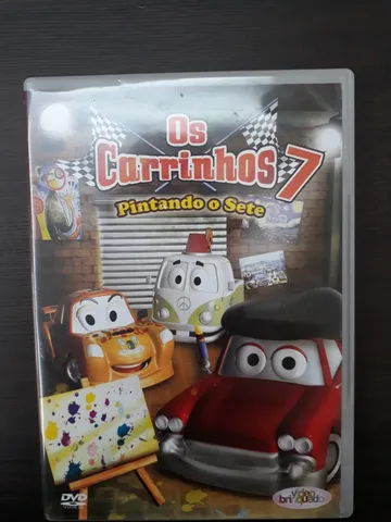 Dvd Os Carrinhos 7 - Pintando O Sete