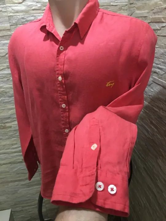 Camisa Masculina TNG 100% Linho - Foto 3