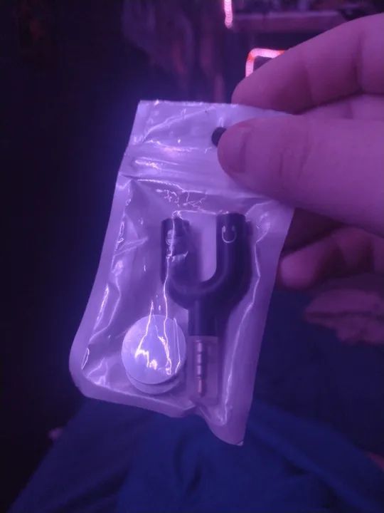 microfone para celular e Pc com adaptador  - Foto 2