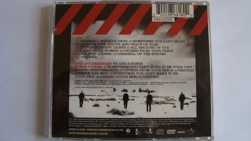 Cd U2 - How to Dismantle An Atomic Bomb - 2004 - duplo - Foto 3
