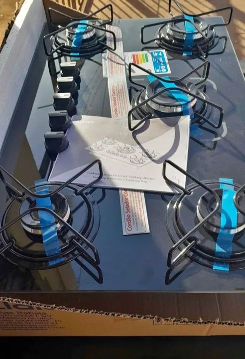 Fogao cooktop Em Promoção  Itatiaia 5 bocas 