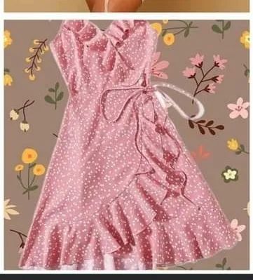Vestido Envelope Shein M Rosa - Importado