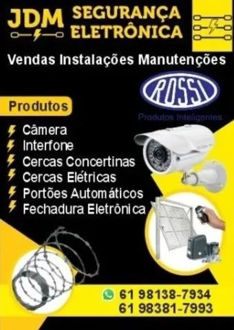 Interfone e fechadura eletrônica 