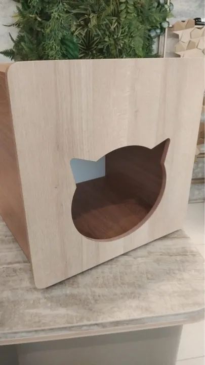 Casinha Confortável e Estilosa para Cães e Gatos - O Refúgio Perfeito para Seu Pet! - Foto 4