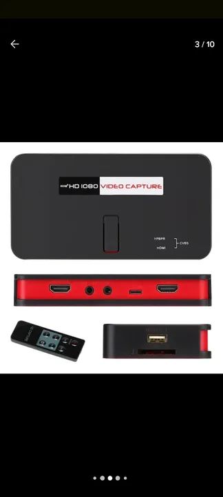 Placa Captura Ez284 Fullhd 1080p Gameplay Streaming Gamer - Foto 2