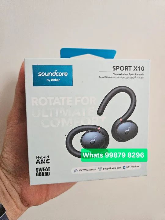 Anker Soundcore Sport X10 - Fones de Ouvido Bluetooth à Prova D'Água