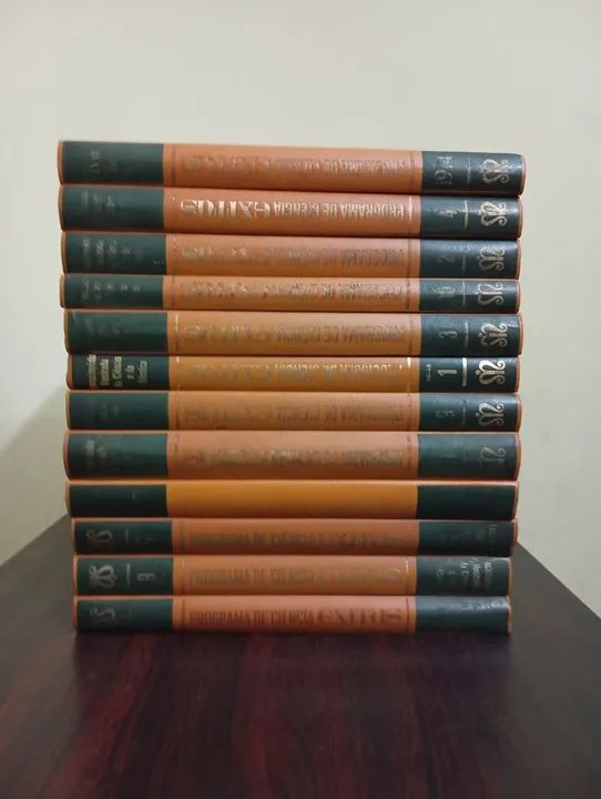 Vendo coleção de Enciclopédia ilustrada de Ciências e Técnica -EXITUS- 12 Volumes 