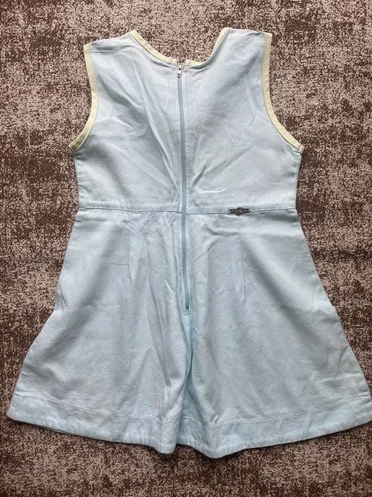 Vestido infantil azul claro lojista - Foto 2