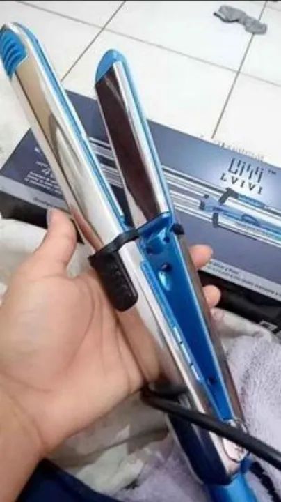 Prancha Nano Titanium Profissional Nova 