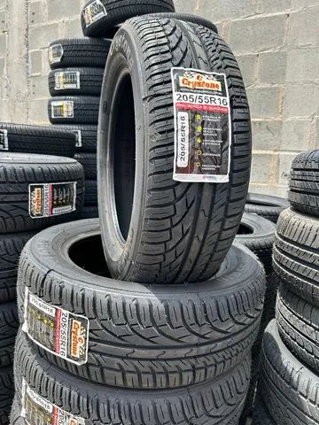 Pneu remolde Crystone aro 205/55r16 (borracha vipal) ,