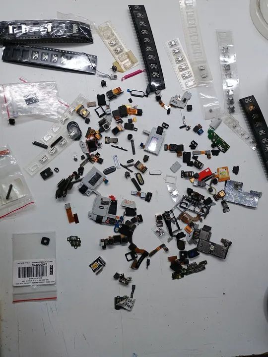 Kit peças de celular antigos fechei assistência - Foto 5