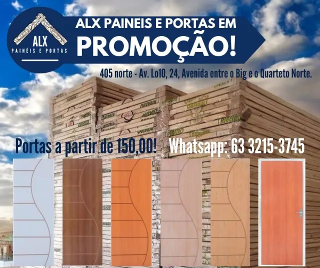 Portas em promoção na vila união!