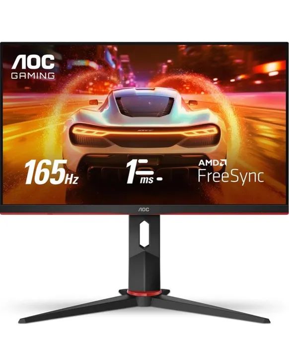 Monitor Gamer AOC Hero 24" 165Hz 1ms Ajuste de Altura 24G2S/BK - Foto 3