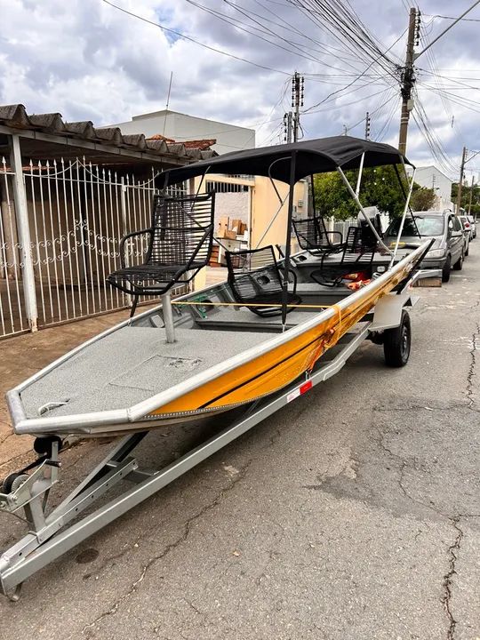 Canoa marca Marreco de Goiás modelo Veneza Plus 5,5mts ano 2024 - Foto 9