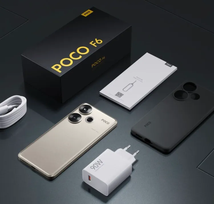 Celular Poco F6 5G 256/08Ram Lacrado Entregamos Garantia